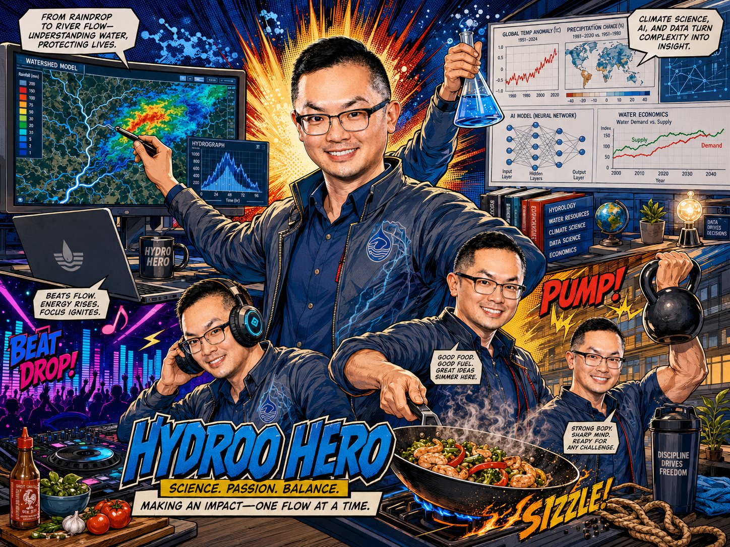 Hydroo Hero — Mengye Chen: science, passion, balance. Making an impact, one flow at a time.